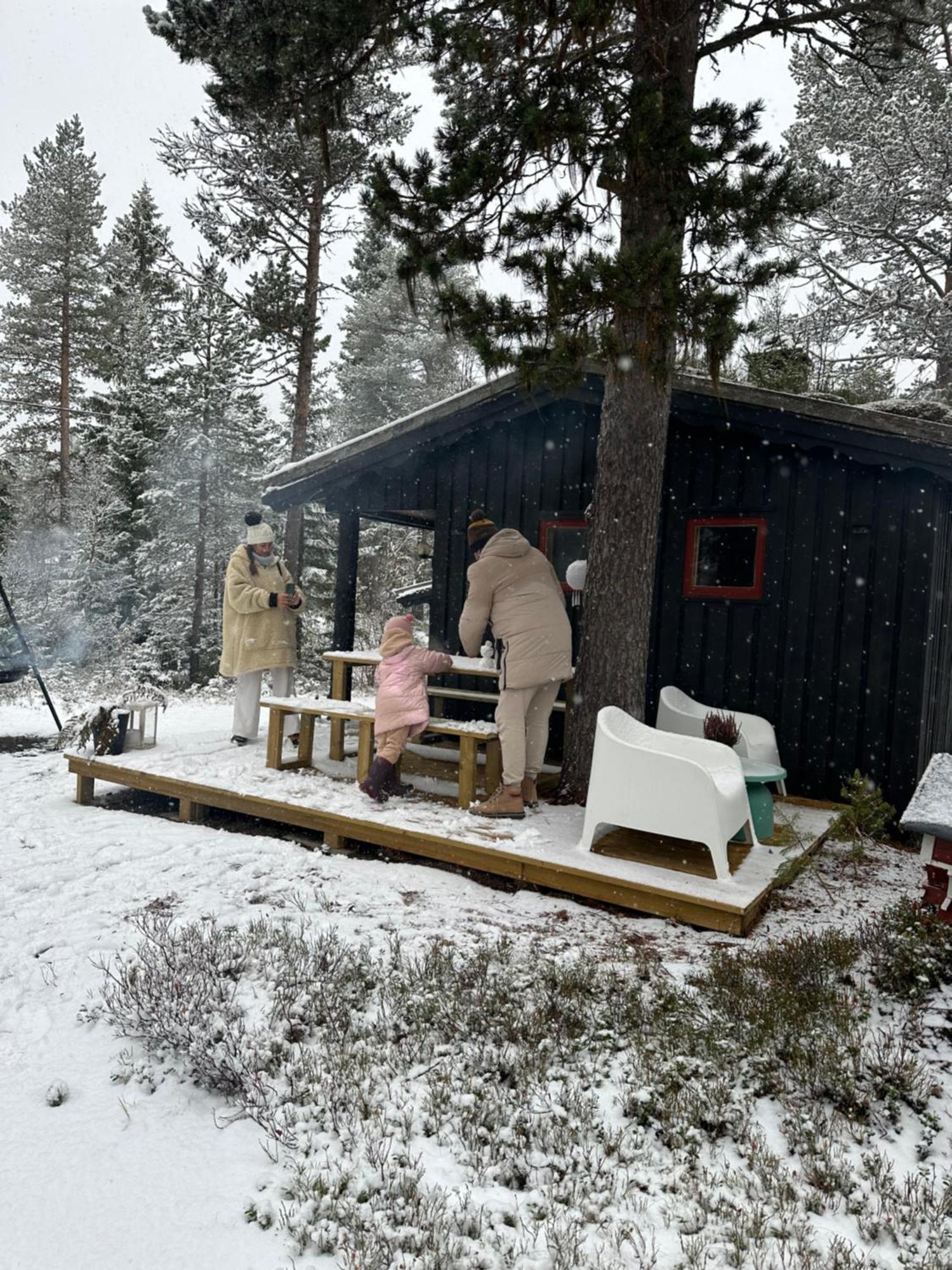 Вилла Hytta Pa Oyfjell Экстерьер фото